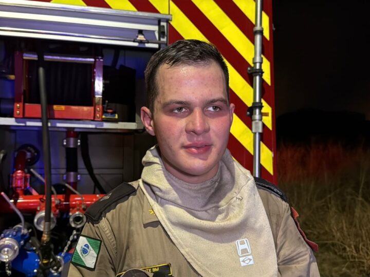 Tenente do Corpo de Bombeiros detalha atendimento a incêndio no Ecopark