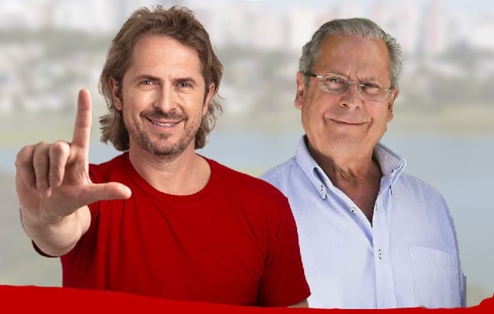 Zé Dirceu vem a Curitiba para empurrar Zeca Dirceu à vitória