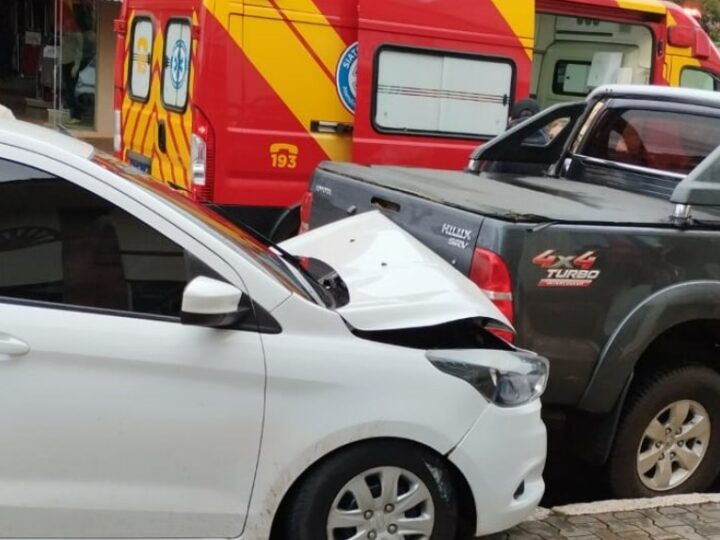 Três acidentes de trânsito movimentaram Laranjeiras do Sul nas últimas horas