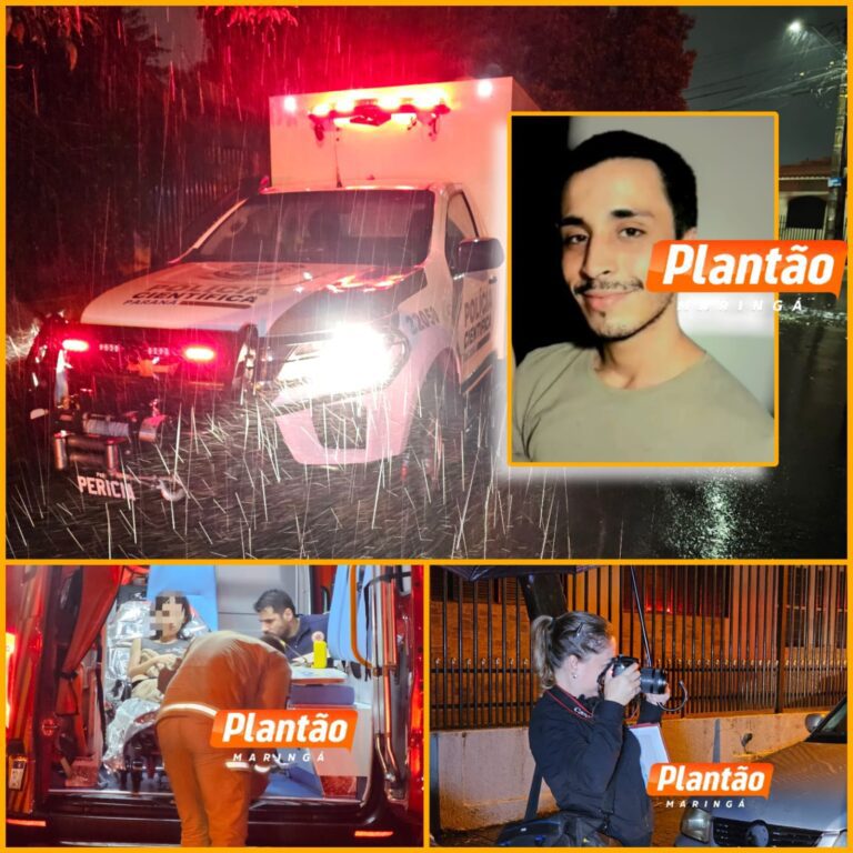 Criminosos invadem residência e executam homem com mais 20 tiros em Maringá; enteada dele também foi baleada
