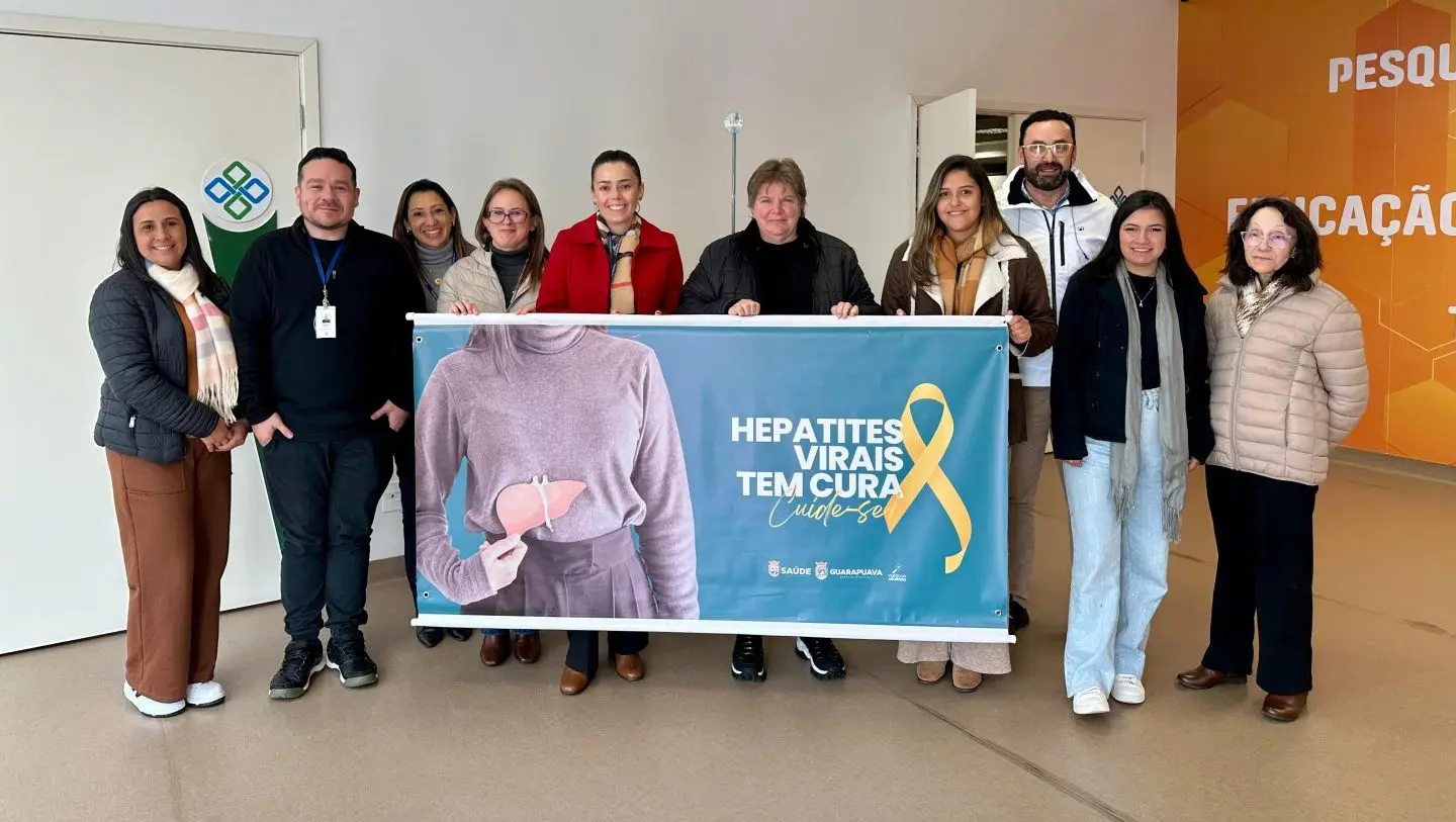 Guarapuava Inova na Luta Contra Hepatites Virais com Encontro Inédito
