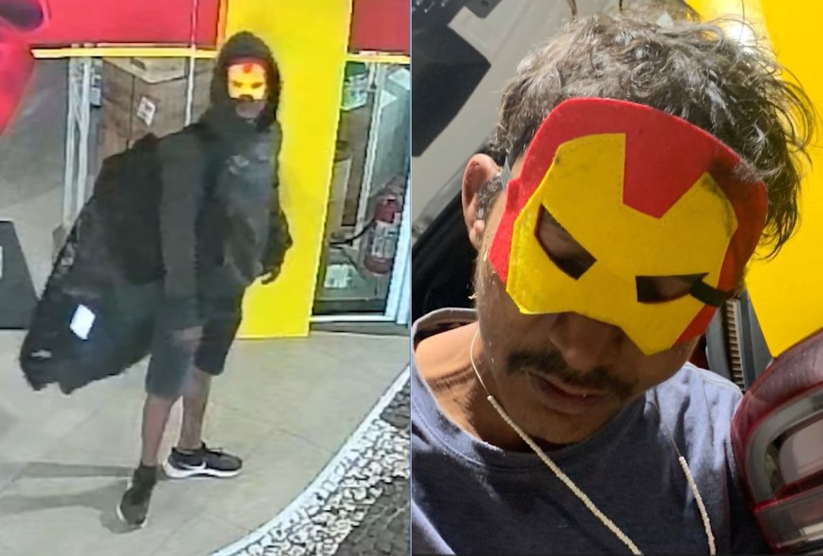 Fantasia de Ferro: Homem Assalta Farmácia em Londrina Usando Máscara de Super-Herói