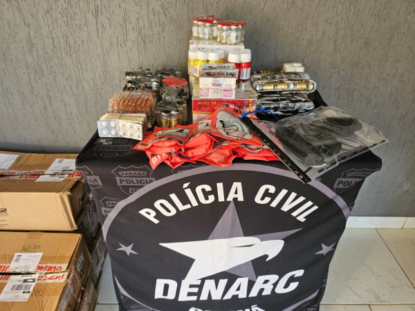 PCPR prende homem investigado por comércio de substâncias ilegais pela internet em Foz do Iguaçu