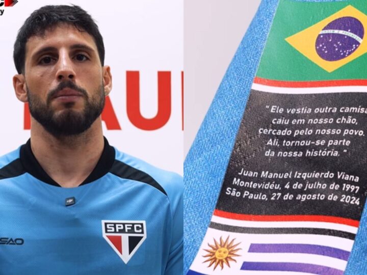 São Paulo FC Imortaliza Zagueiro Juan Izquierdo em Camisa Comovente