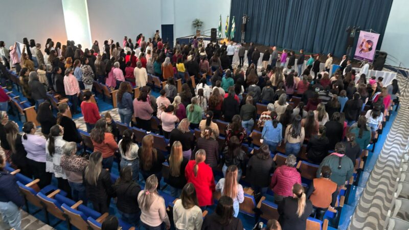 Rio Bonito do Iguaçu realiza encontro com recorde de participação feminina no Agosto Lilás