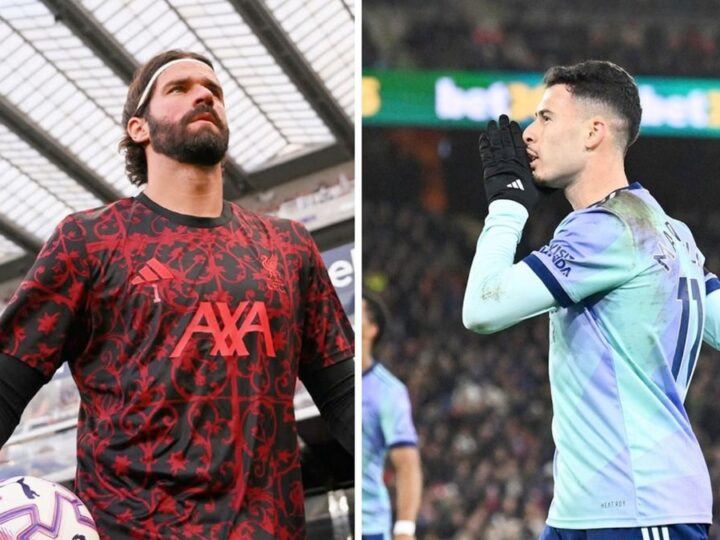Clássico em Anfield: Liverpool e Arsenal se enfrentam pela liderança da Premier League sob o olhar de Alisson e Martinelli