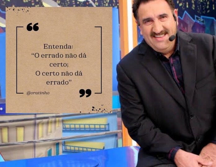 Ratinho Pai diz que o brasileiro quer o filho na presidência