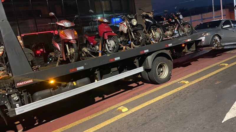 GOTran realiza operação de trânsito e aplica mais de 50 autuações em Cascavel