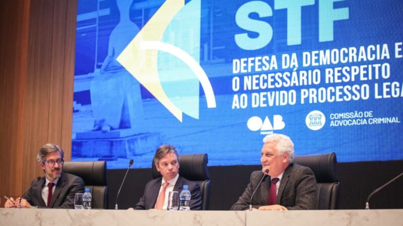 OAB-PR Questiona Atuação do STF em ‘Carta do Paraná’ e Defende Imparcialidade