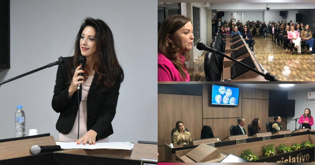 Posse da vereadora Janice Couto como Procuradora da Mulher fortalece rede de proteção em Laranjeiras do Sul