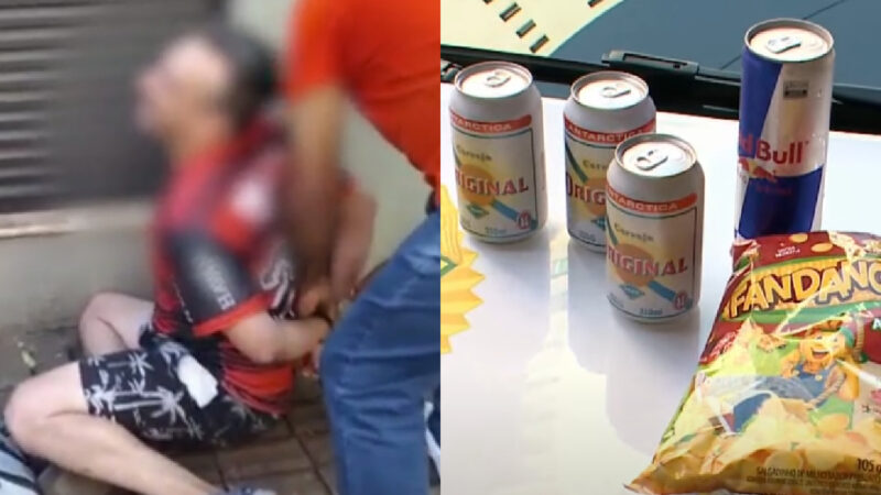 Flagrante Inusitado: Ladrão Desesperado Chora ao Ser Preso em Londrina
