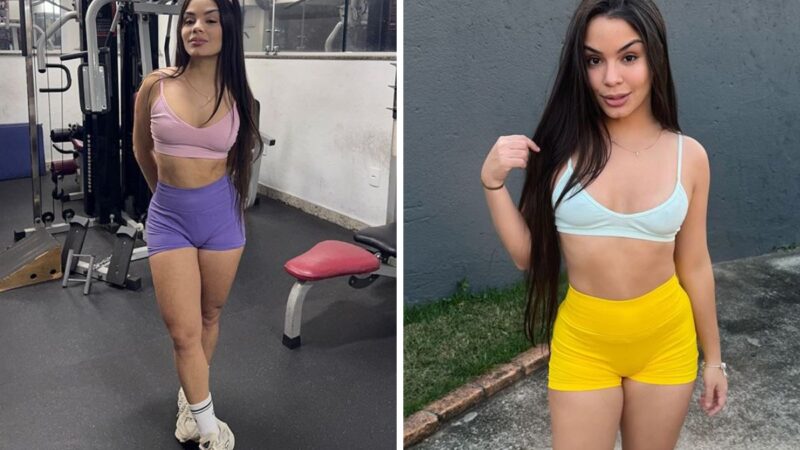 Inusitado! Musa Fitness Fatura Alto Vendendo Meias Suadas para Fãs