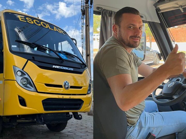 Virmond adquire dois novos ônibus escolares para reforçar o transporte de alunos