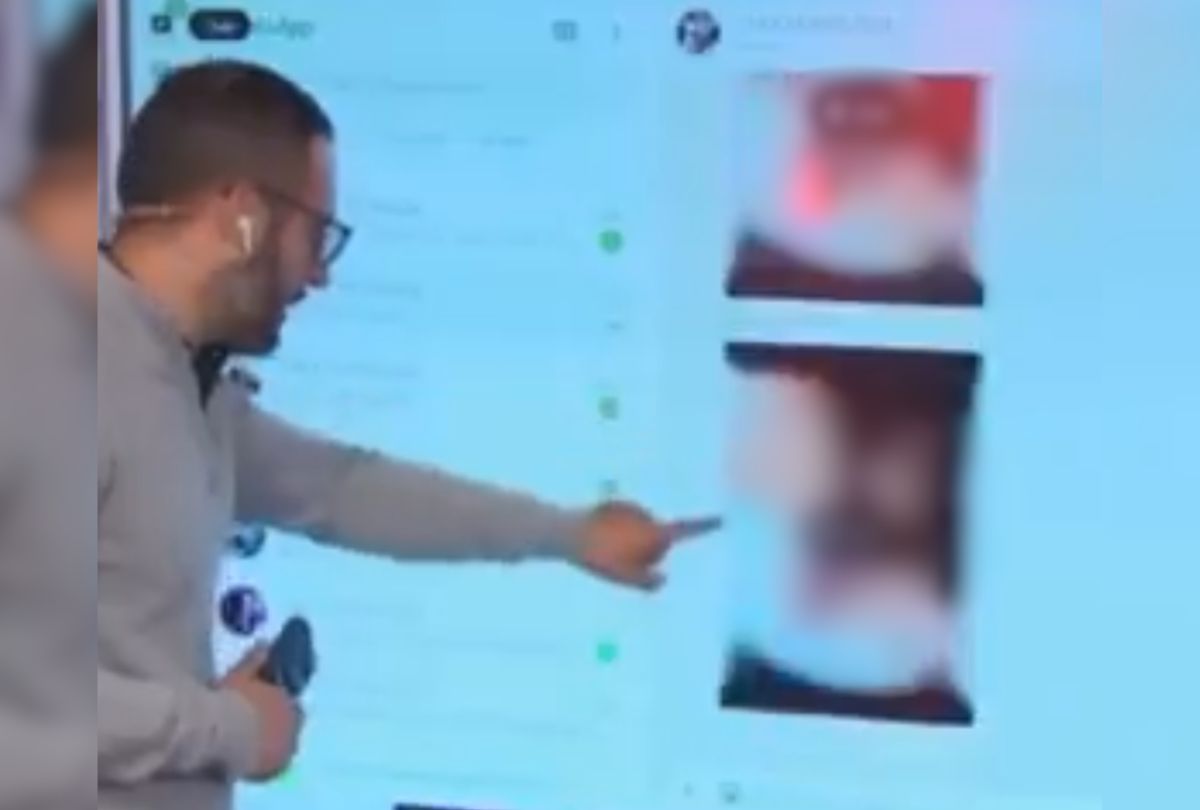 Trollagem Explícita: Apresentador Argentino é Vítima de Pegadinha ao Vivo com Foto Íntima