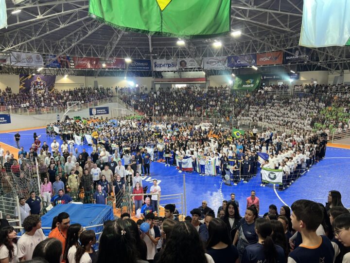 Abertura dos Jogos Estudantis em Guarapuava