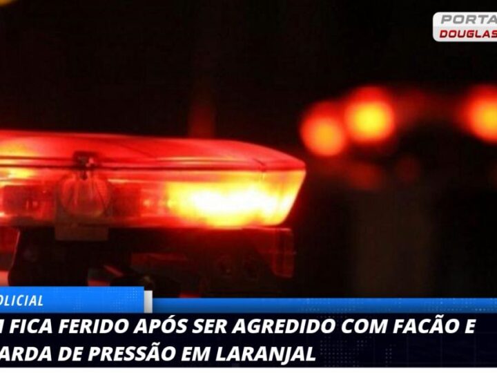 Homem é atacado com facão e espingarda de pressão em Laranjal; suspeito seria irmão da vítima