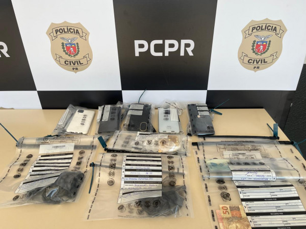 PCPR prende seis pessoas por tráfico de drogas em Mangueirinha