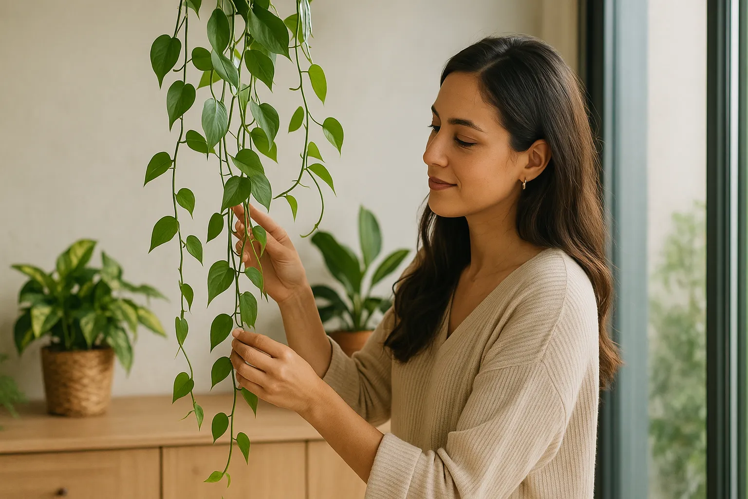 Verde Suspenso: As 10 Plantas Pendentes que Decoradores Amam para Ambientes Internos