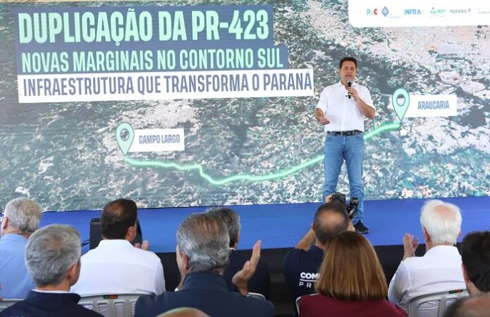 Começa a duplicação do Contorno Sul de Curitiba