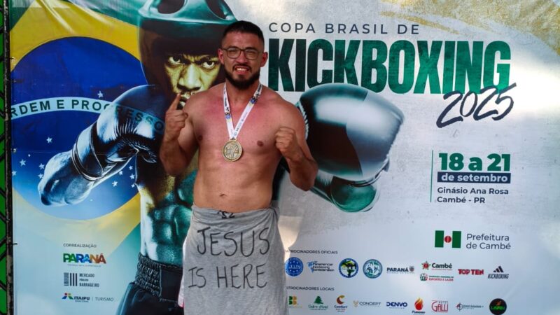 Guarapuavano Felipe Munhoz Conquista a Copa Brasil de Kickboxing e Almeja o Mundial em Abu Dhabi