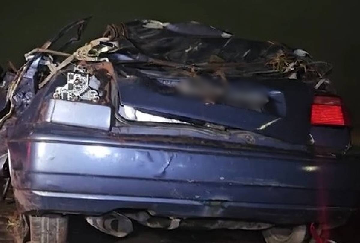 Tragédia na Rodovia do Xisto: Pneu careca e chuva causam capotamento fatal em Araucária