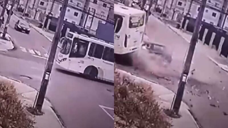 Tragédia em Pinhais: Colisão entre carro e ônibus deixa uma mulher morta e feridos