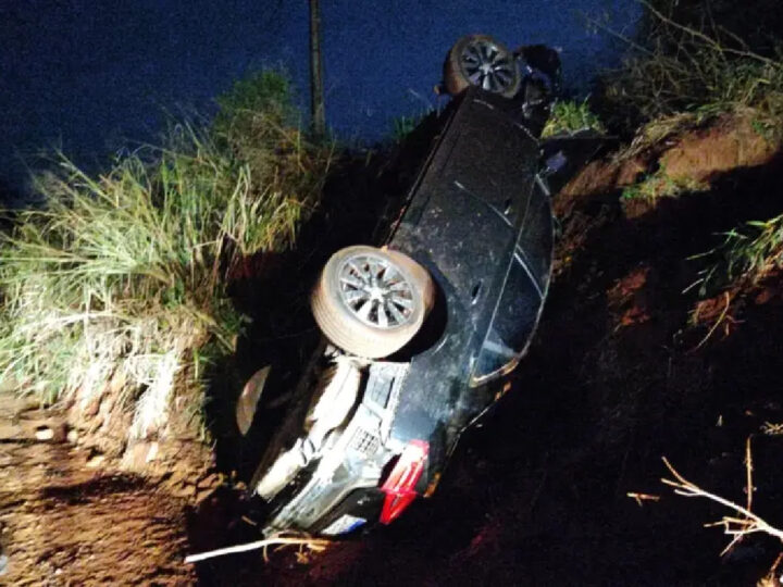 Tragédia na PR-182: Capotamento de Audi Deixa Um Morto e Quatro Feridos