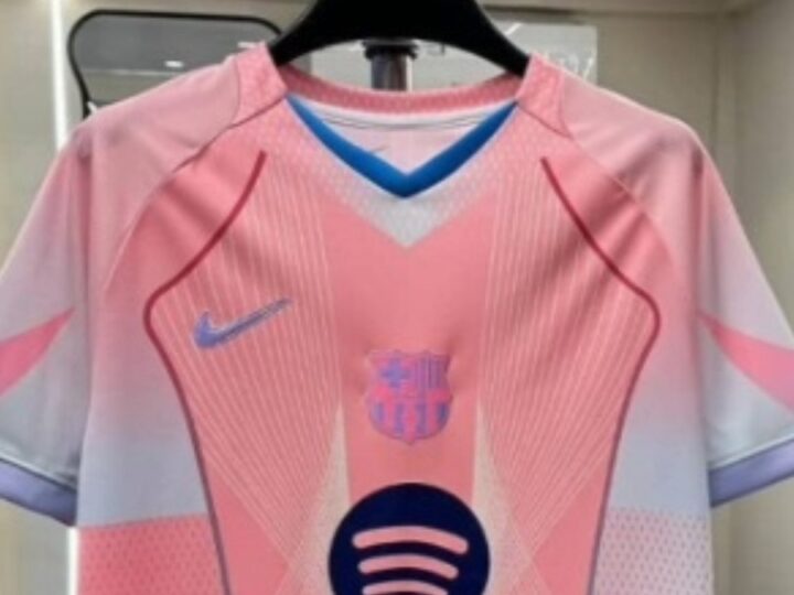 Febre em Barcelona: Camisa ‘Fantasma’ Rosa Fluorescente Agita Torcedores e Intriga o Clube