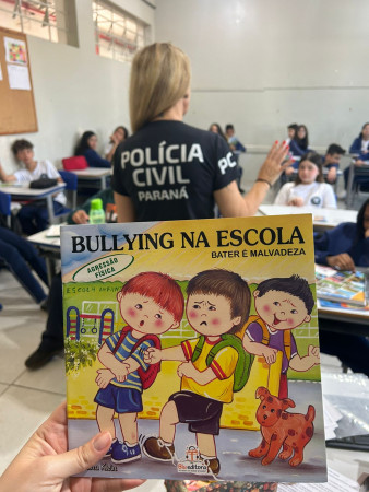 PCPR realiza palestra em alusão ao Setembro Amarelo em Colégio de Rolândia