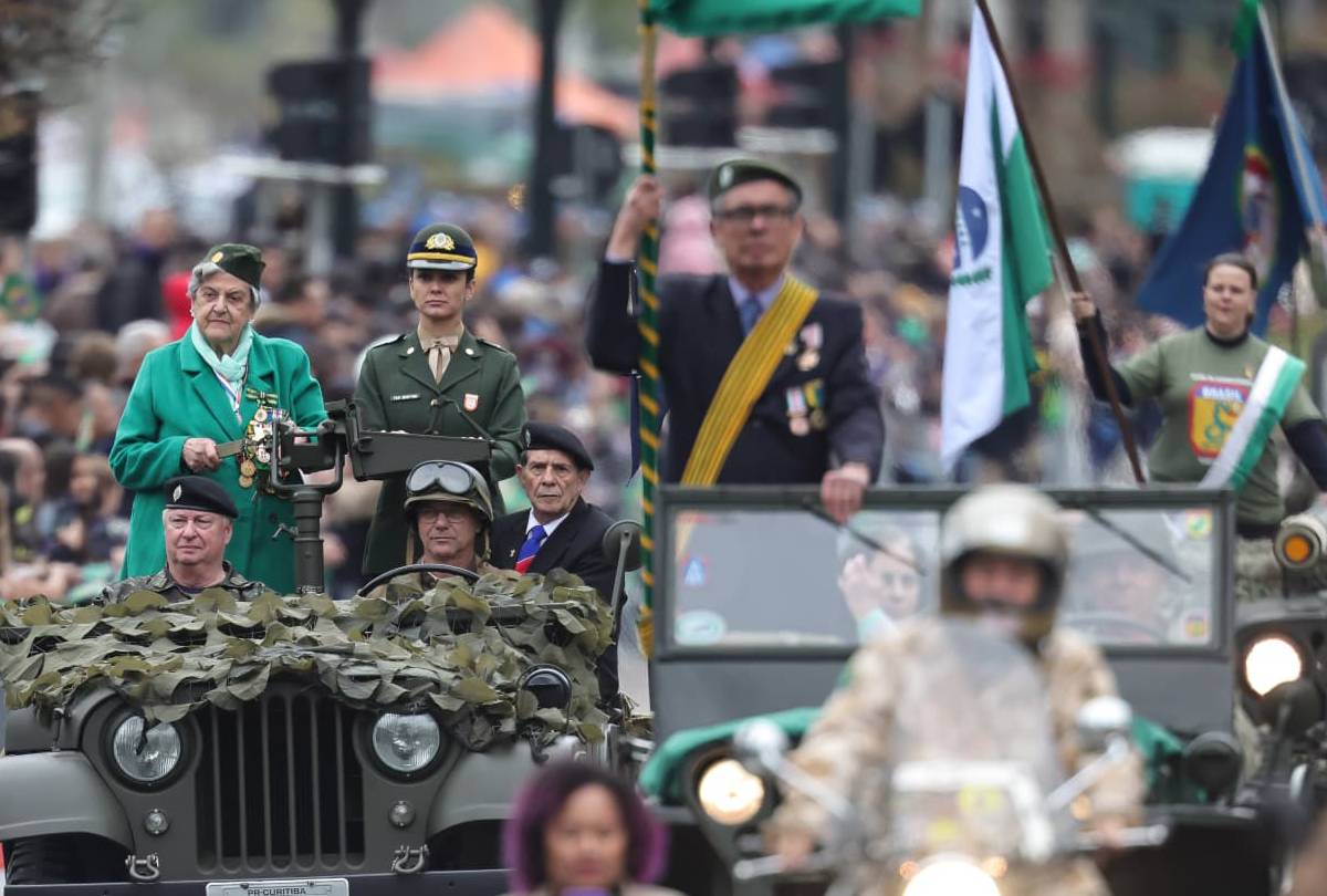 Curitiba Celebra Independência com Desfile Cívico-Militar que Atraiu Multidão