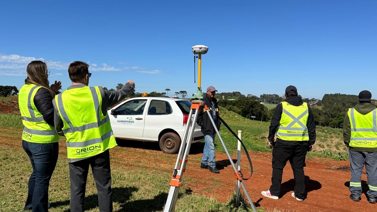 Aeroporto de Guarapuava: Levantamento Topográfico Impulsiona Projeto de Modernização da Pista