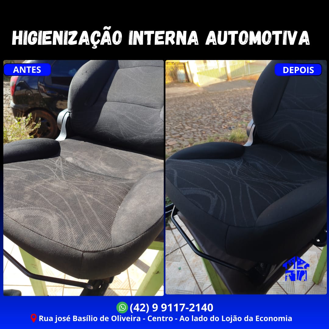 Projetos Alpha Revitaliza Interiores de Veículos em Palmital com Higienização Profunda
