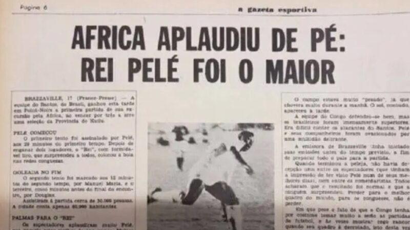 Quando Pelé Silenciou as Armas: A Incrível História do Jogo do Santos que Parou uma Guerra