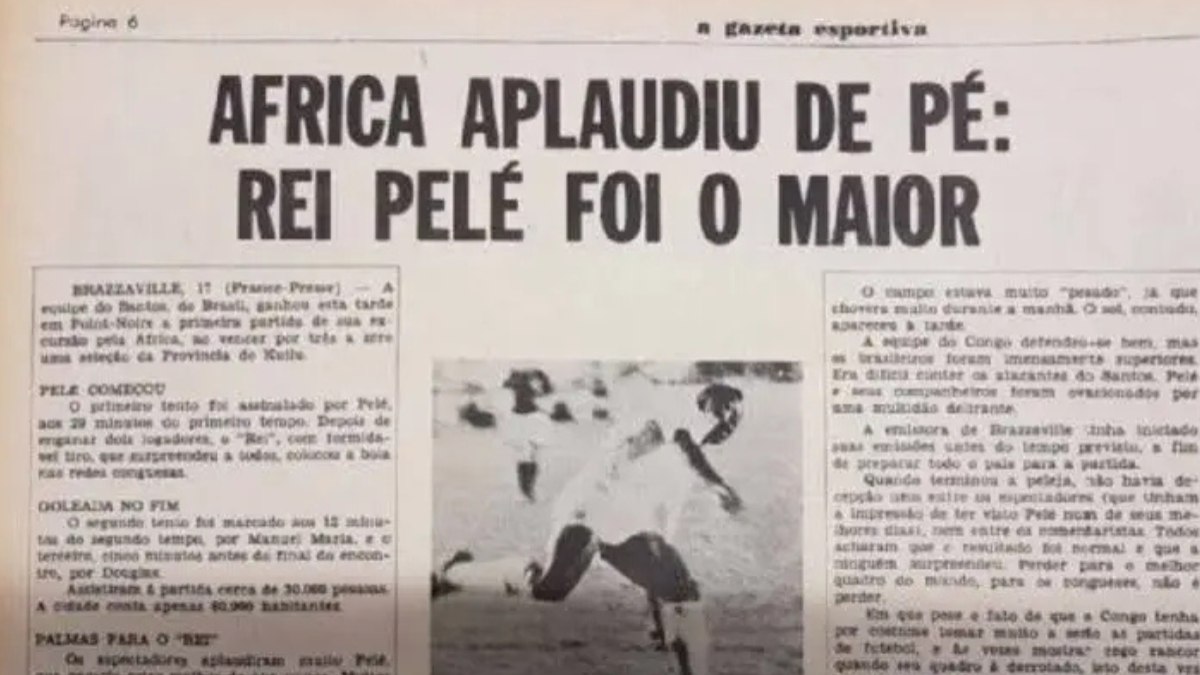 Quando Pelé Silenciou as Armas: A Incrível História do Jogo do Santos que Parou uma Guerra