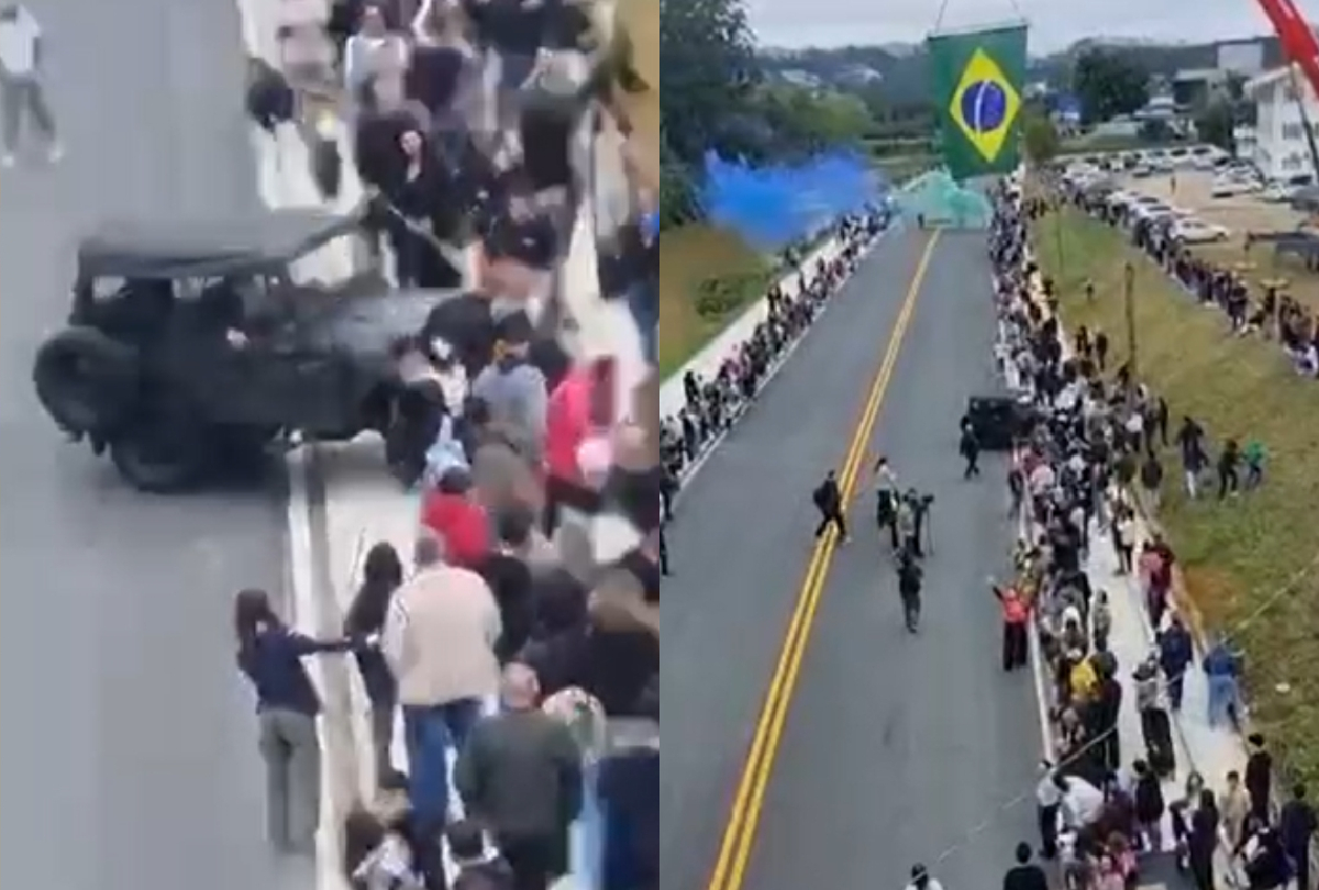 Desfile Cívico em Brusque Termina em Tragédia: Jipe Desgovernado Atropela Espectadores, Deixando Feridos