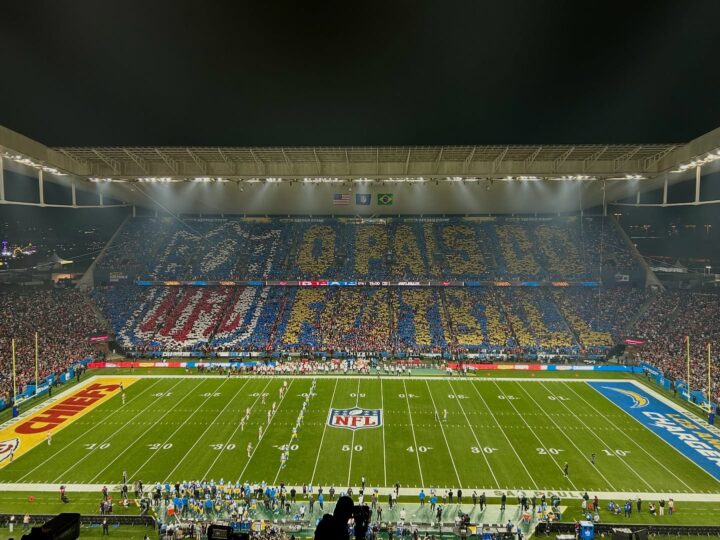 Brasil entra no Top 5: País se consolida como palco da NFL fora dos EUA