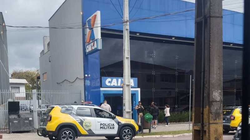 Pânico em Araucária: Tentativa de Roubo em Banco Termina com Prisão e Fuga