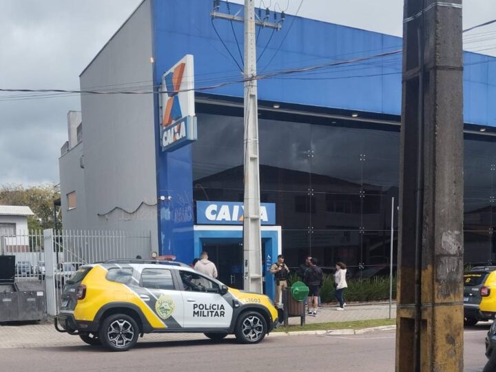Pânico em Araucária: Tentativa de Roubo em Agência Bancária Termina com Prisão