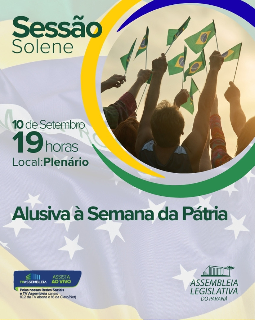 Alep homenageia veteranos e celebra a Semana da Pátria em sessão solene