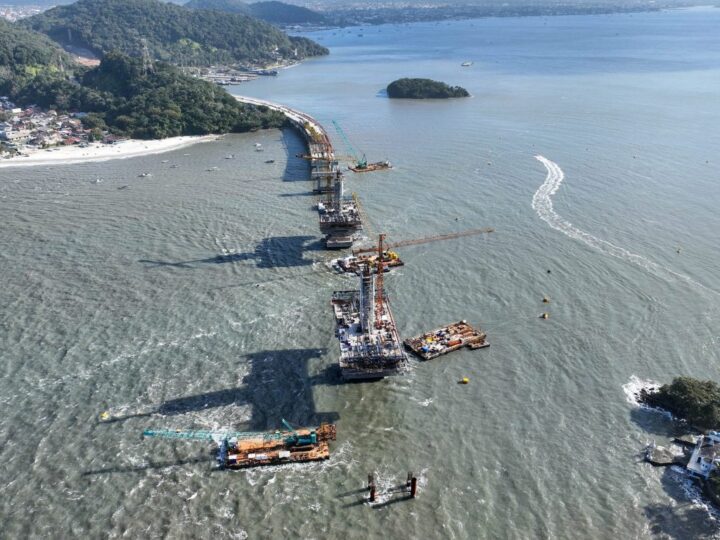 Ponte de Guaratuba Ganha Forma: DER Confirma Inauguração em Abril de 2026