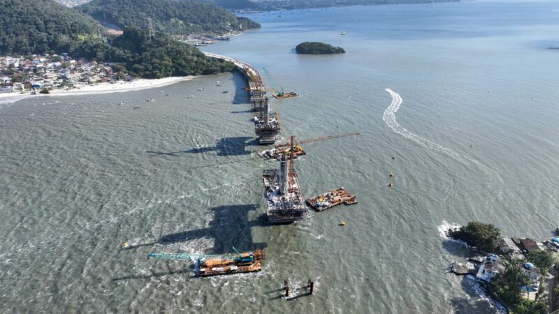 Ponte de Guaratuba Ganha Forma: DER Confirma Inauguração em Abril de 2026