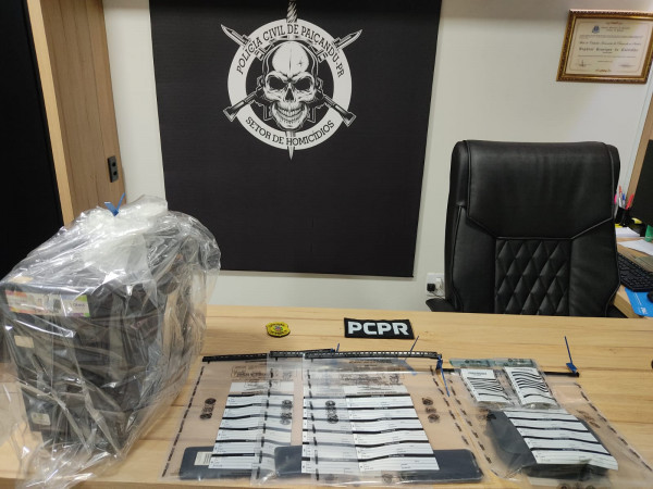 PCPR cumpre buscas contra suspeito de divulgar imagens pornográficas em Paiçandu