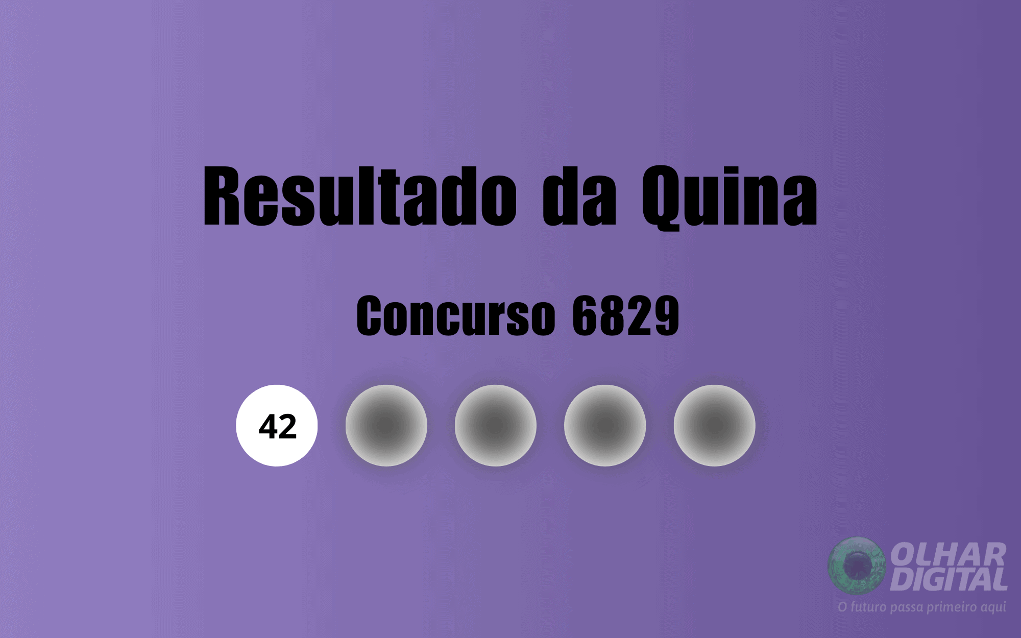 Ganhadores da Quina de setembro: confira os números do concurso 6829
