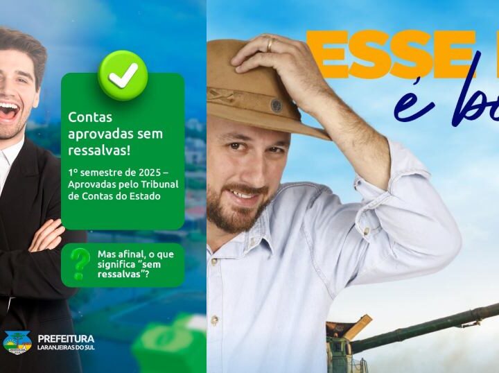 TCE-PR prova sem ressalvas os seis primeiros meses da gestão Jaison Mendes em Laranjeiras do Sul
