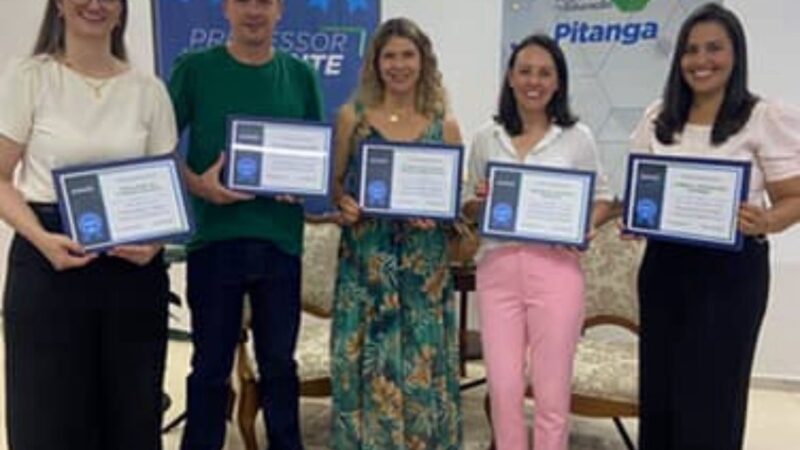 Palmital Celebra Educadores Excepcionais no Prêmio ‘Professor Diamante’