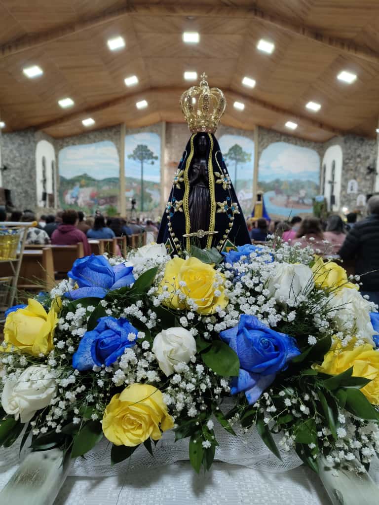 Fé e Devoção: Laranjeiras do Sul Celebra Abertura Solene das Novenas em Honra a Nossa Senhora Aparecida