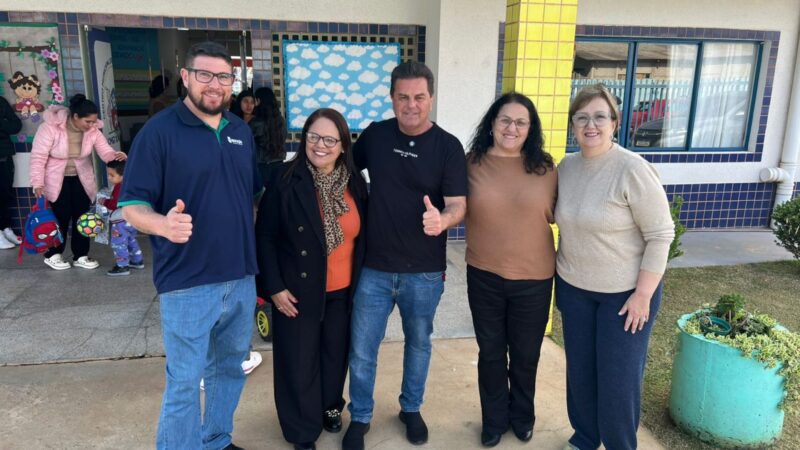 Prefeito Baitala Inspeciona Melhorias no CMEI Xarquinho, Priorizando Conforto e Segurança Infantil