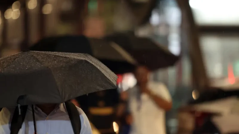 Alerta de fortes chuvas em Guarapuava