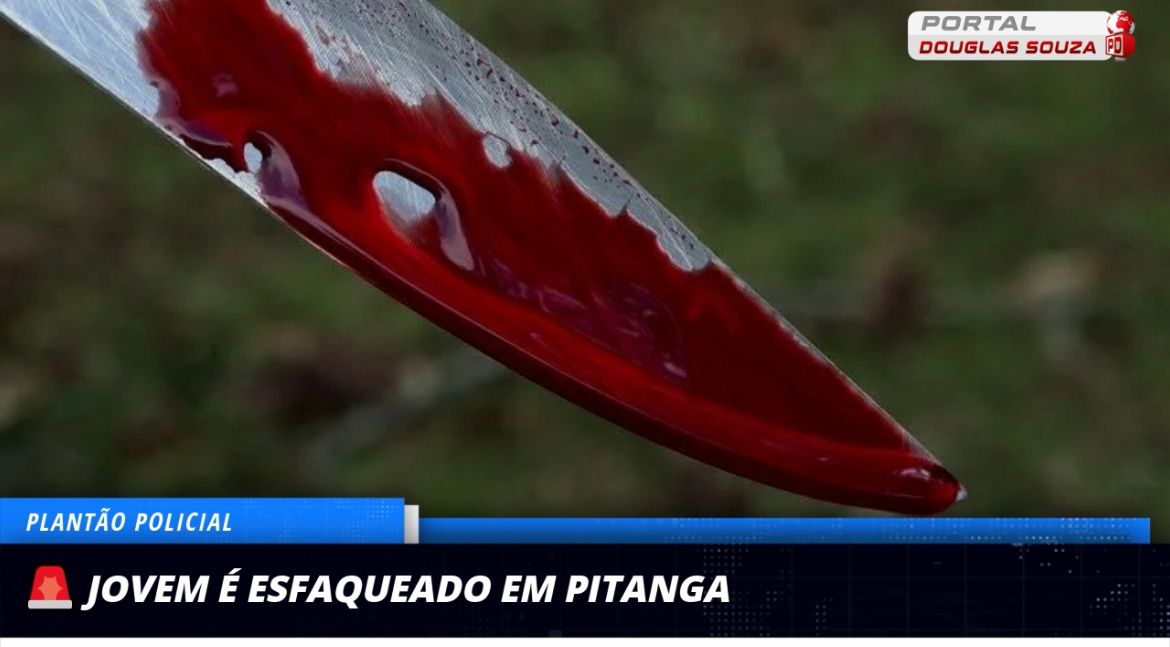 Violência em Pitanga: Jovem é esfaqueado após briga em bar; Autor é detido