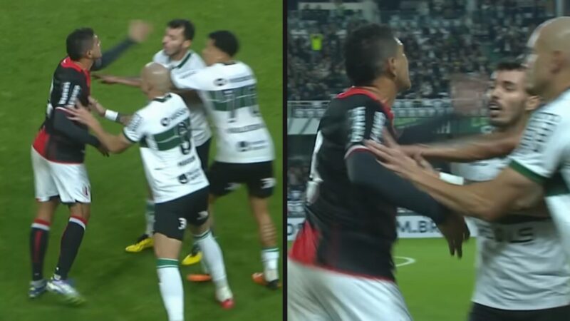 Violência em Campo: Zagueiro do Botafogo-SP Expulso por Cotovelada e Agrede Rival em Jogo da Série B